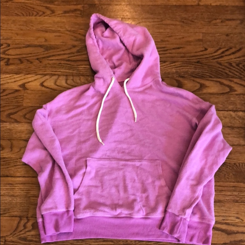Like New Monrow Cropped hoodie
